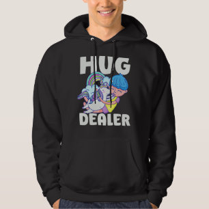 Unicorn Funny Hug Dealer Hoodie