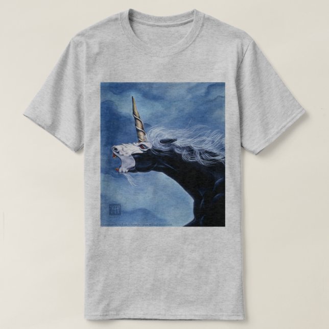 Unicorn Fury T-Shirt (Design Front)