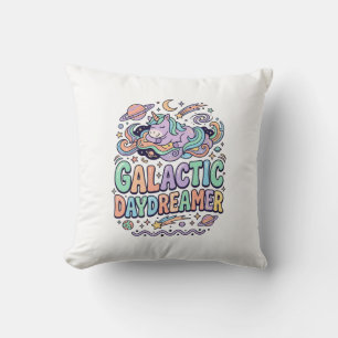 Unicorn Galactic Daydreamer Kawaii Sticker and Shi Cushion