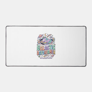 Unicorn Galactic Daydreamer Kawaii Sticker and Shi Desk Mat
