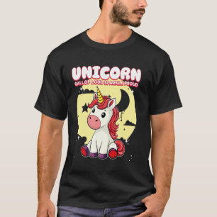 Unicorn Gallop Loud Sparkle Proud Unicorn T-Shirt