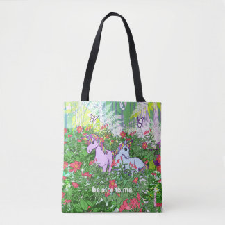 Unicorn Garden Tote