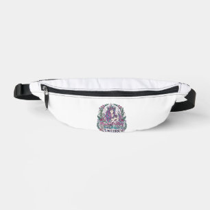 Unicorn Garden Witch Unicorn Colourful Apparel Gra Bum Bags