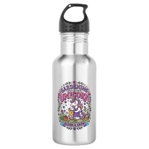 Unicorn Gardening Unicorn Commercial Cute Gift Des 532 Ml Water Bottle