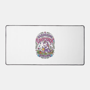 Unicorn Gardening Unicorn Commercial Cute Gift Des Desk Mat