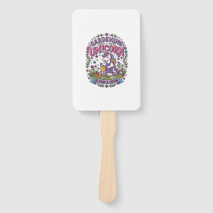 Unicorn Gardening Unicorn Commercial Cute Gift Des Hand Fan