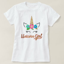 Unicorn Girl T-shirt / Unicorn T-shirt