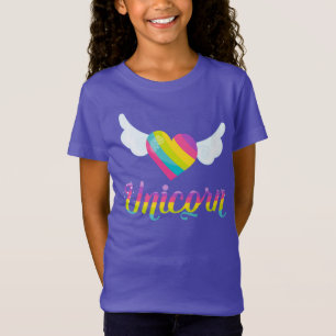 Unicorn  Girls' Fine Jersey T-Shirt