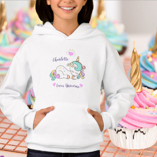 Unicorn - Girls Name - Hoodie