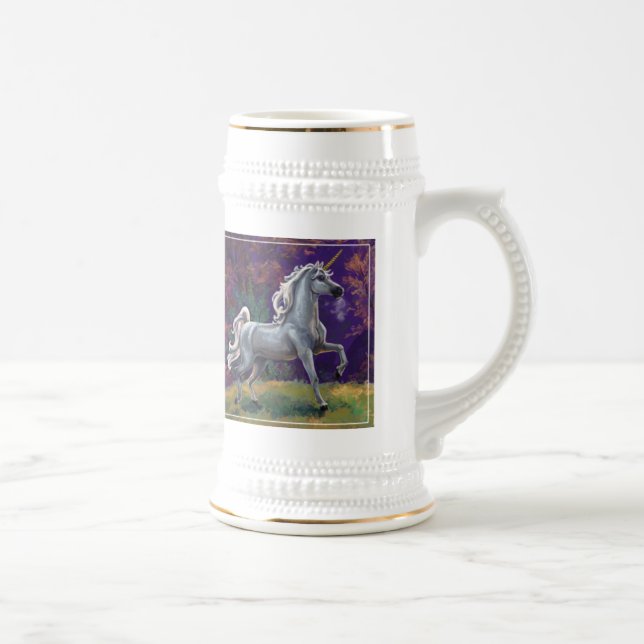 Unicorn Glade Beer Stein (Right)