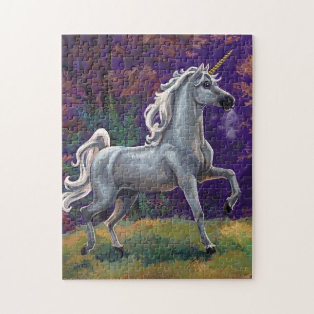 Unicorn Glade Jigsaw Puzzle (Vertical)