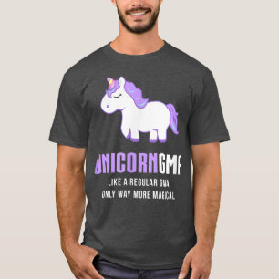 Unicorn Gma Funny Cute Magical Grandma Gift  T-Shirt