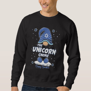 Unicorn Gnome  Hanukkah Family Matching for men wo Sweatshirt