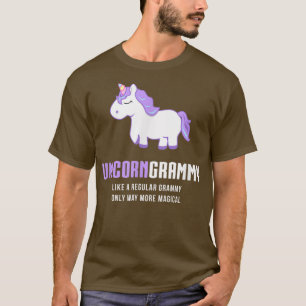 Unicorn Grammy , Funny Cute Magical Gift 518 T-Shirt
