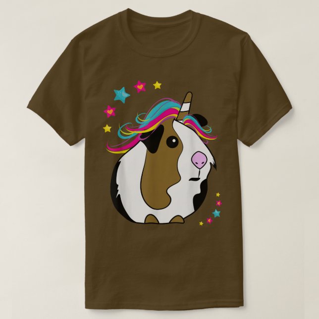 Unicorn guinea pigs  T-Shirt (Design Front)