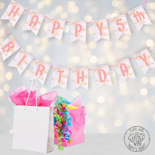 Unicorn Happy Birthday Bunting
