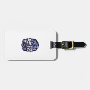 Unicorn Hexes Horses and Horns POD Ready POD Artwo Luggage Tag