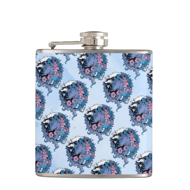 Unicorn Hip Flask (Front)