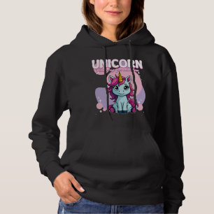 Unicorn Horns Up For Adventure Unicorn Hoodie