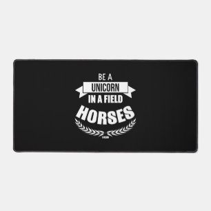 Unicorn horse mythical creatures Pony Unicorn Desk Mat