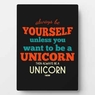 Unicorn horse mythical creatures Pony Unicorn  Plaque