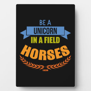 Unicorn horse mythical creatures Pony Unicorn   Plaque