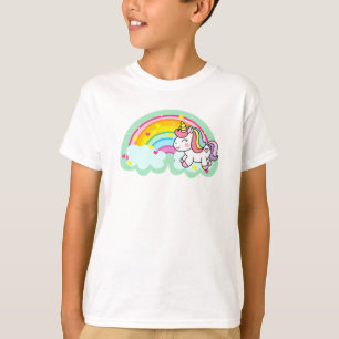 Unicorn Horse with Rainbow Cartoon-24964 T-Shirt