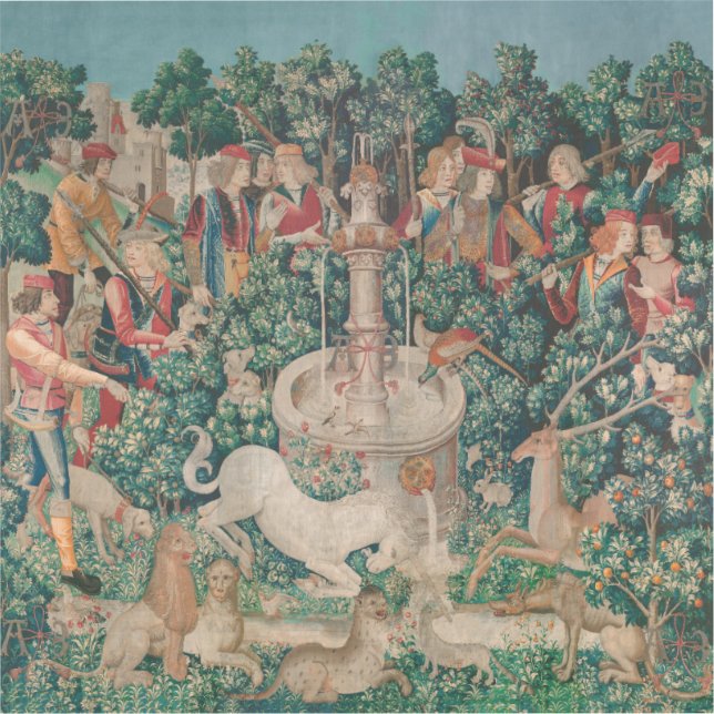 Unicorn Hunt Mediaeval Art - Unicorn Is Found (Front)