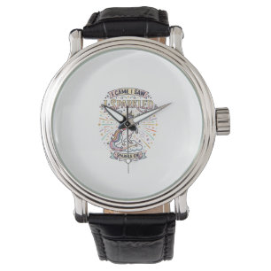 Unicorn I Came I Saw I Sparkled Print Ready Market Watch