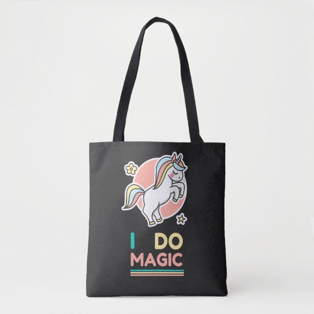 Unicorn - I Do Magic Tote Bag (Front)