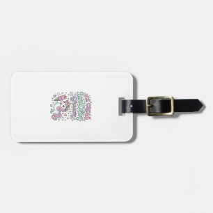 Unicorn Ice Cream Unicorn Dream Cute Pastel Produc Luggage Tag