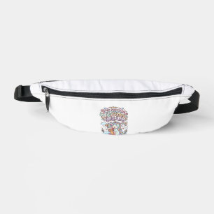 Unicorn Ice Cream Unicorn Dream Funny Typography D Bum Bags