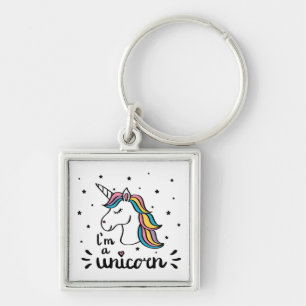 Unicorn I'm A Unicorn Key Ring