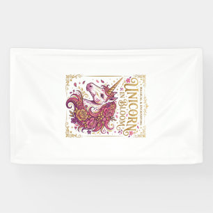 Unicorn in Bloom Stylish Zazzle Design_1 Banner