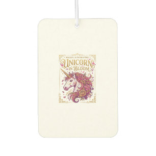 Unicorn in Bloom Stylish Zazzle Design_1 Car Air Freshener