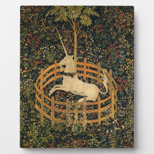 Unicorn In Captivity Original Plaque