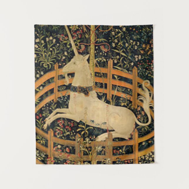 Unicorn In Captivity Original Tapestry (Front)