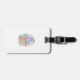 Unicorn In My Magical Girl Era Kawaii Sticker and  Luggage Tag