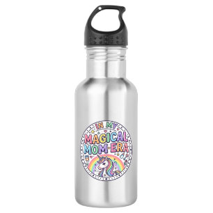 Unicorn In My Magical Mom Era Funny Shirt Graphic_ 532 Ml Water Bottle