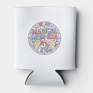 Unicorn In My Magical Mum Era Funny Shirt Graphic_ Can Cooler