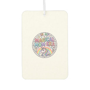 Unicorn In My Magical Mum Era Funny Shirt Graphic_ Car Air Freshener