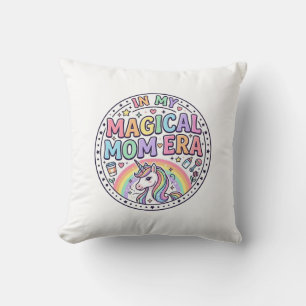 Unicorn In My Magical Mum Era Funny Shirt Graphic_ Cushion