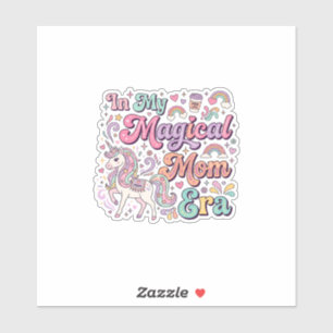 Unicorn In My Magical Mum Era Kawaii POD Artwork_1