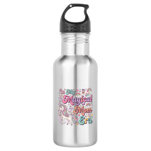 Unicorn In My Magical Mum Era Kawaii POD Artwork_1 532 Ml Water Bottle
