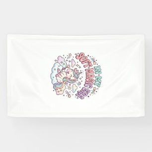 Unicorn In My Soft Magic Era Retro Style Product G Banner