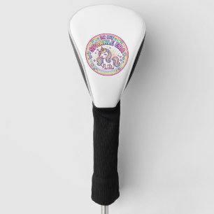 Unicorn In My Sparkle Era Funny Print on Demand De Golf Head Cover