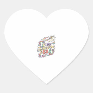Unicorn In My Sparkle Era Kawaii Apparel Graphic_1 Heart Sticker