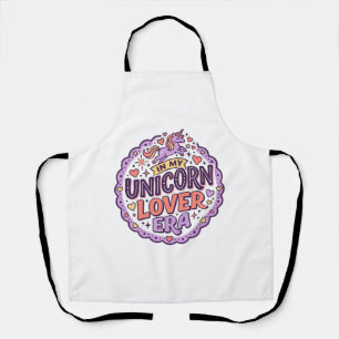 Unicorn In My Unicorn Lover Era Whimsical Merch De Apron