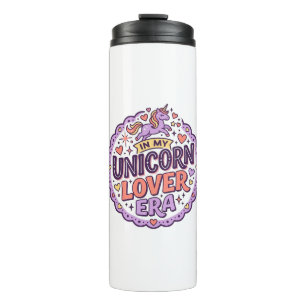 Unicorn In My Unicorn Lover Era Whimsical Merch De Thermal Tumbler