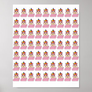 Unicorn Is A Nice Design Poster